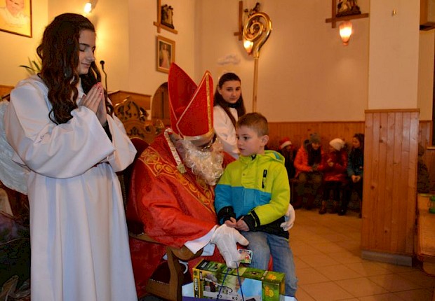 Spotkanie ze św. Mikołajem