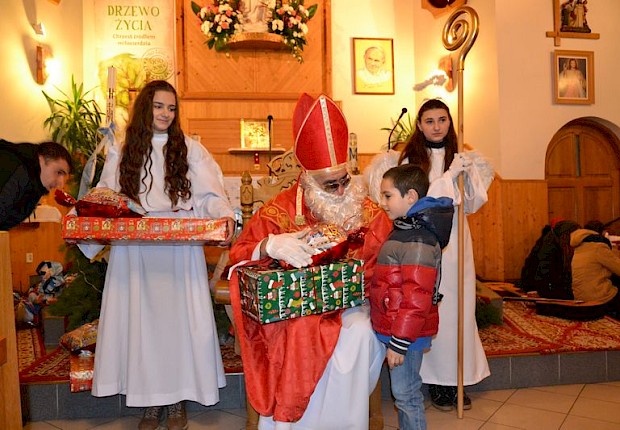 Spotkanie ze św. Mikołajem