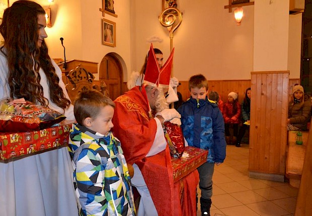 Spotkanie ze św. Mikołajem