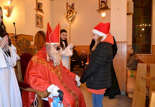 Spotkanie ze św. Mikołajem