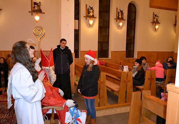 Spotkanie ze św. Mikołajem