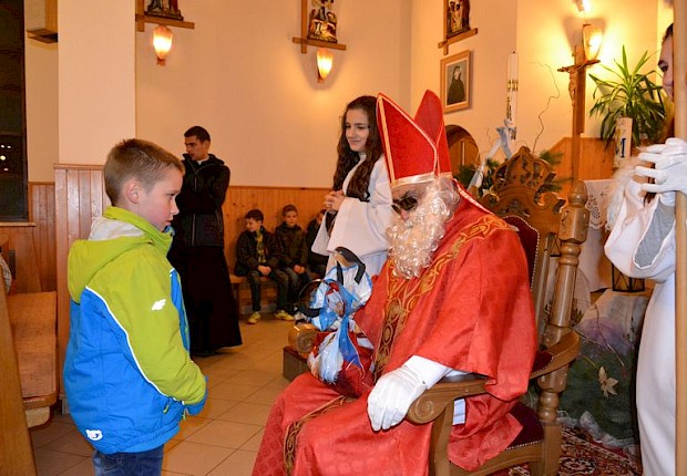 Spotkanie ze św. Mikołajem