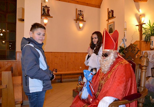 Spotkanie ze św. Mikołajem