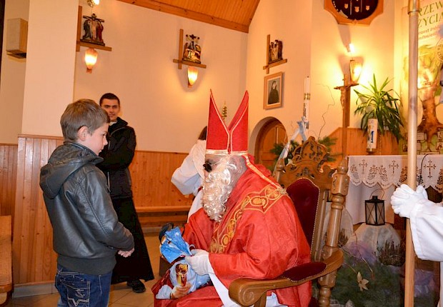 Spotkanie ze św. Mikołajem