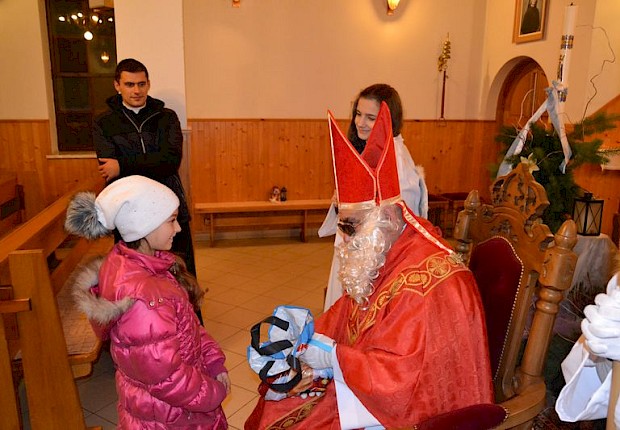 Spotkanie ze św. Mikołajem