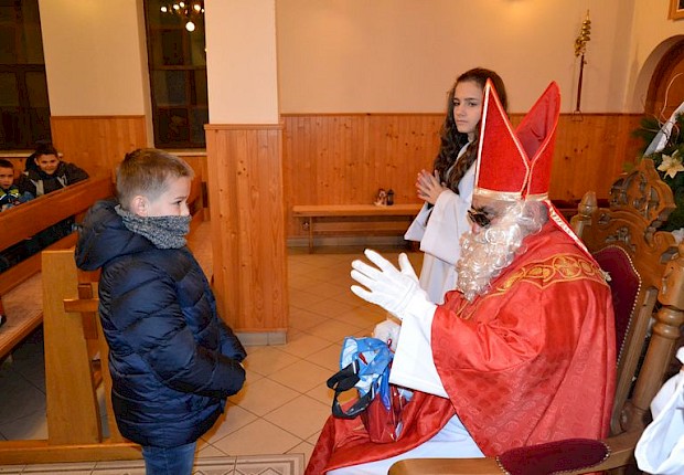 Spotkanie ze św. Mikołajem