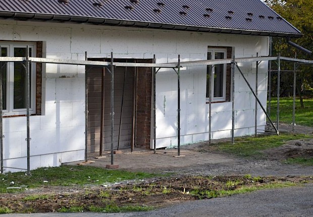 Docieplenie budynku parafialnego