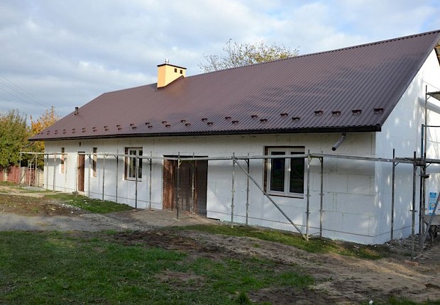 Docieplenie budynku parafialnego