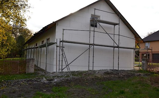 Docieplenie budynku parafialnego