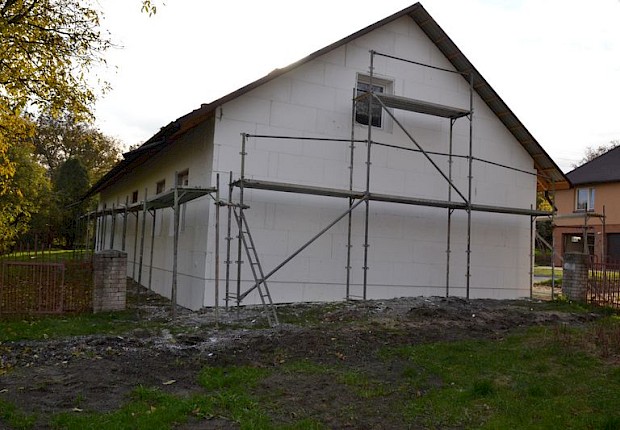 Docieplenie budynku parafialnego
