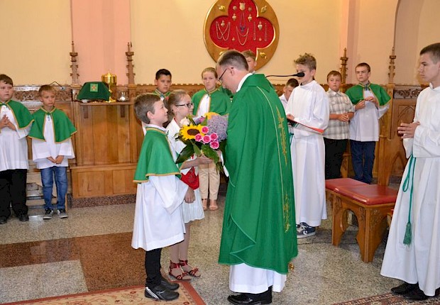 Msza prymicyjna ks. Mateusza Sławińskiego z Pełkiń