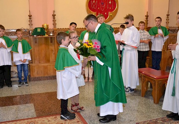 Msza prymicyjna ks. Mateusza Sławińskiego z Pełkiń