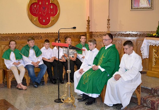 Msza prymicyjna ks. Mateusza Sławińskiego z Pełkiń