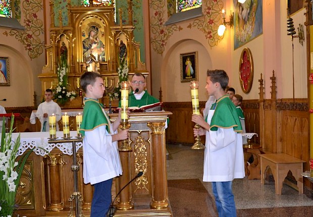 Msza prymicyjna ks. Mateusza Sławińskiego z Pełkiń