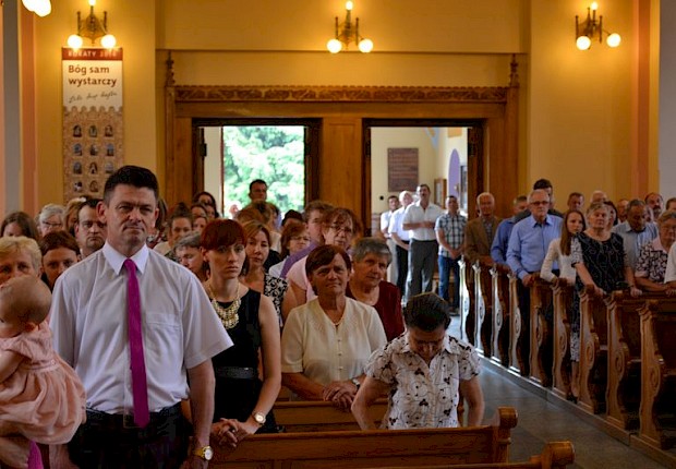Msza prymicyjna ks. Mateusza Sławińskiego z Pełkiń