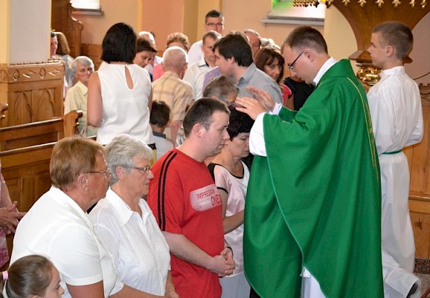 Msza prymicyjna ks. Mateusza Sławińskiego z Pełkiń