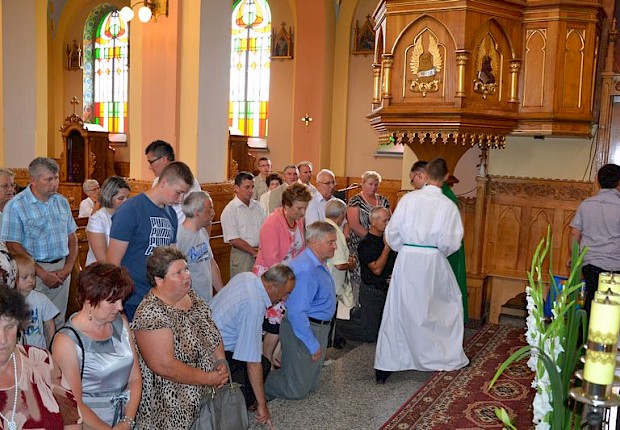 Msza prymicyjna ks. Mateusza Sławińskiego z Pełkiń