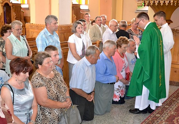 Msza prymicyjna ks. Mateusza Sławińskiego z Pełkiń
