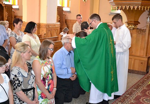 Msza prymicyjna ks. Mateusza Sławińskiego z Pełkiń