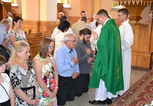 Msza prymicyjna ks. Mateusza Sławińskiego z Pełkiń
