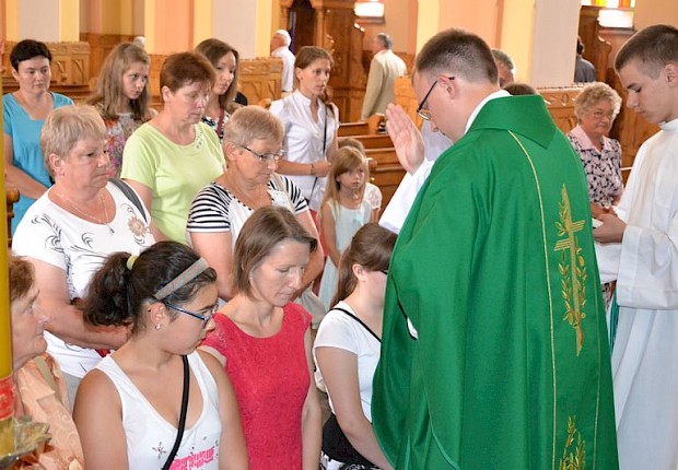 Msza prymicyjna ks. Mateusza Sławińskiego z Pełkiń