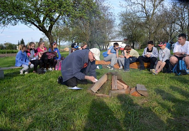 Wycieczka rowerowa liturgicznej służby ołtarza do Chłopic