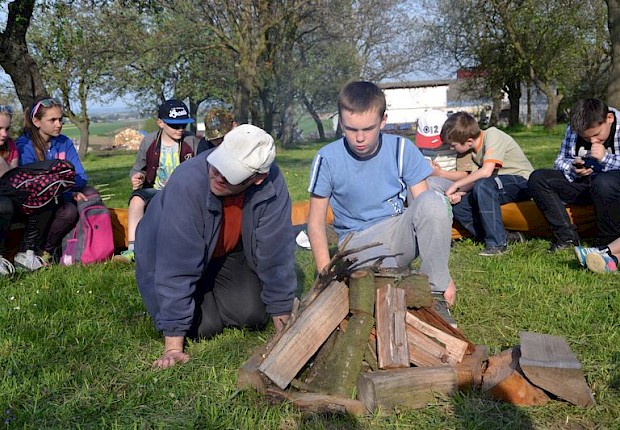 Wycieczka rowerowa liturgicznej służby ołtarza do Chłopic