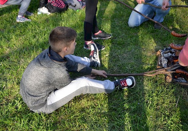 Wycieczka rowerowa liturgicznej służby ołtarza do Chłopic