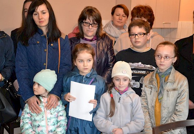 Poświęcenie budynku parafialnego