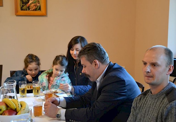 Poświęcenie budynku parafialnego