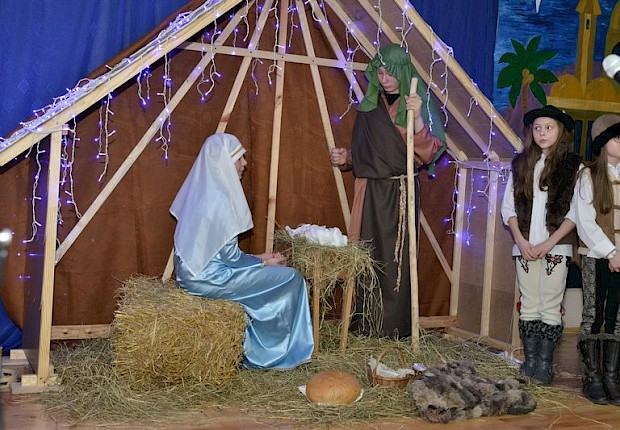 Jasełka i II Parafialny Przegląd Kolęd i Pastorałek