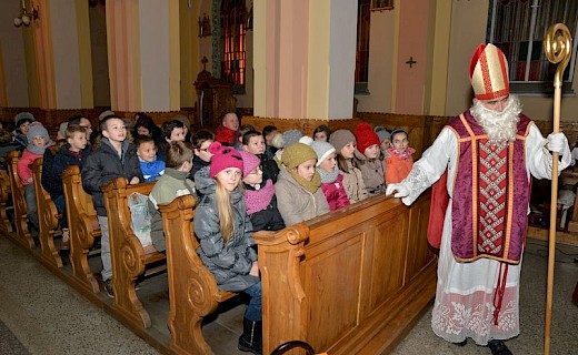 Spotkanie ze św. Mikołajem