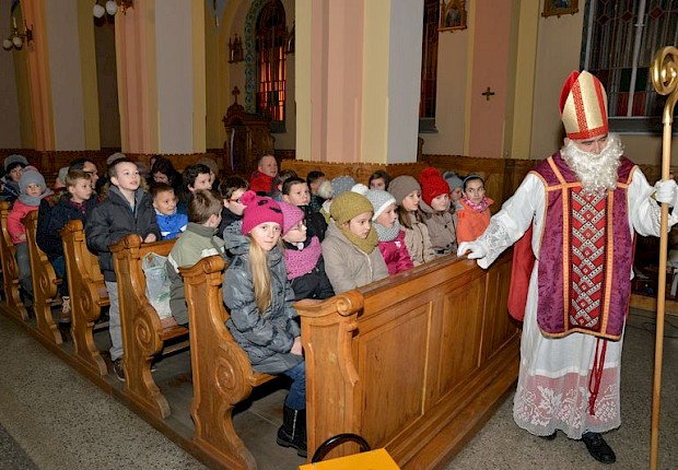 Spotkanie ze św. Mikołajem