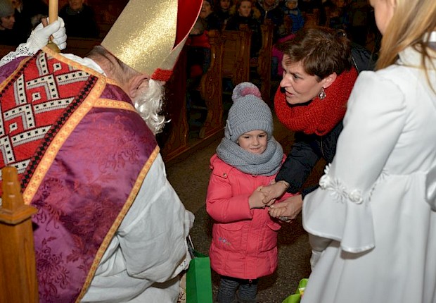 Spotkanie ze św. Mikołajem