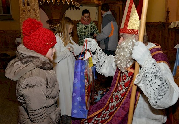 Spotkanie ze św. Mikołajem