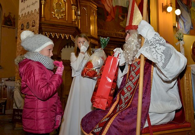 Spotkanie ze św. Mikołajem