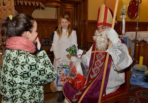 Spotkanie ze św. Mikołajem