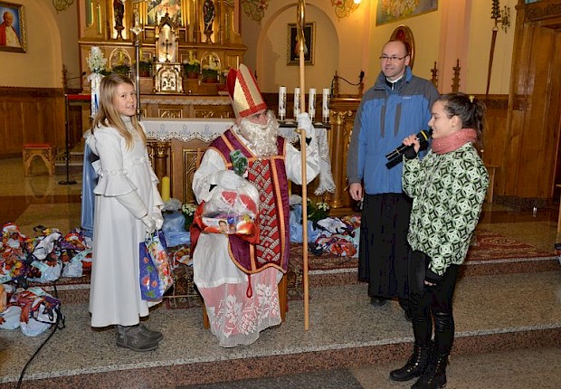 Spotkanie ze św. Mikołajem