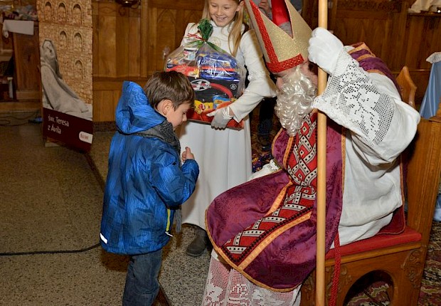 Spotkanie ze św. Mikołajem