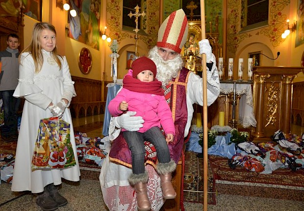 Spotkanie ze św. Mikołajem