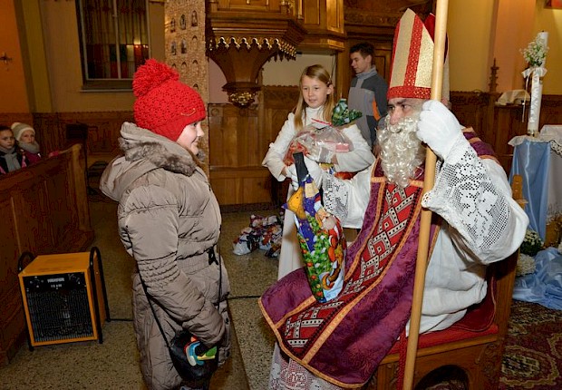 Spotkanie ze św. Mikołajem