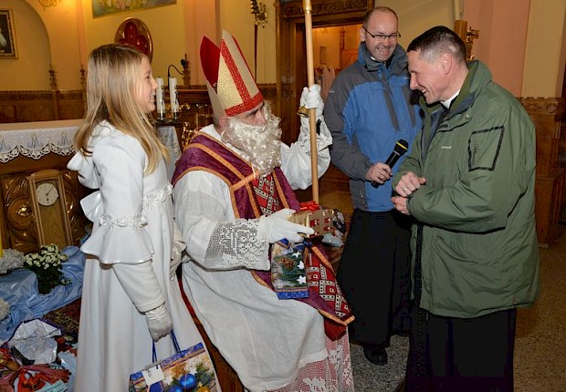 Spotkanie ze św. Mikołajem