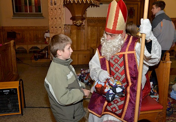 Spotkanie ze św. Mikołajem