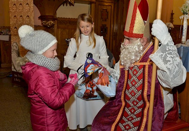 Spotkanie ze św. Mikołajem