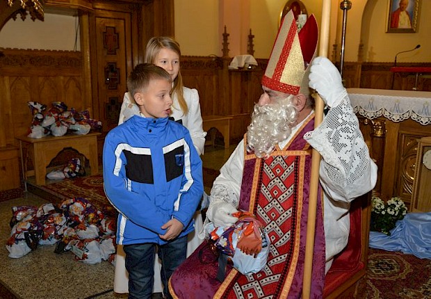 Spotkanie ze św. Mikołajem