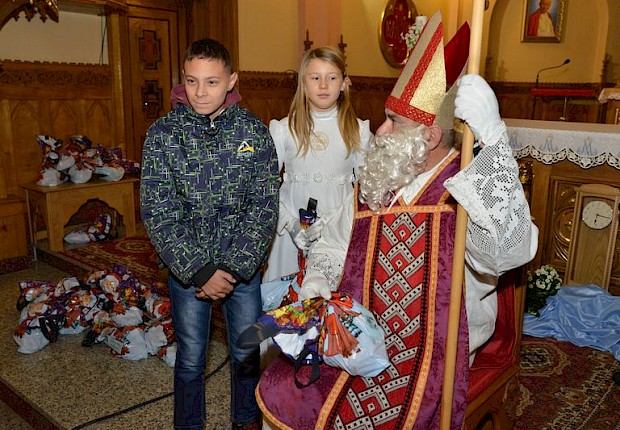 Spotkanie ze św. Mikołajem