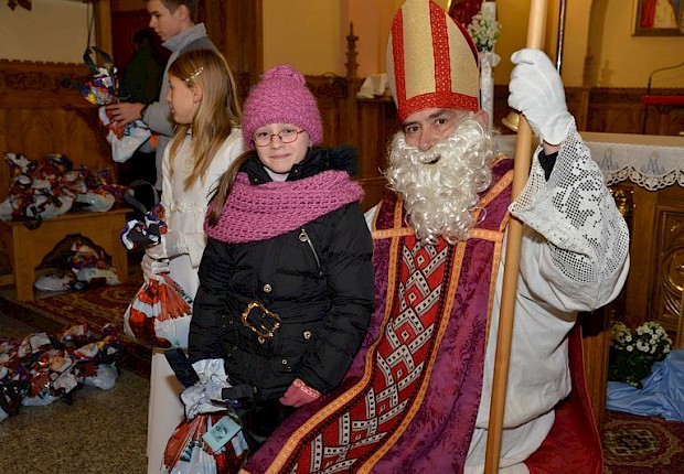 Spotkanie ze św. Mikołajem