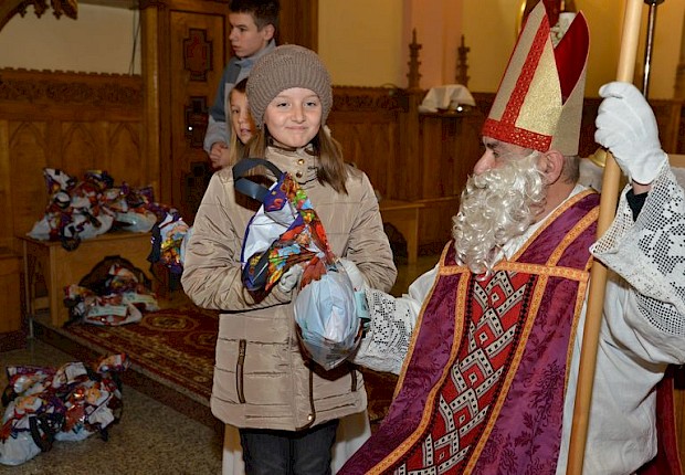 Spotkanie ze św. Mikołajem