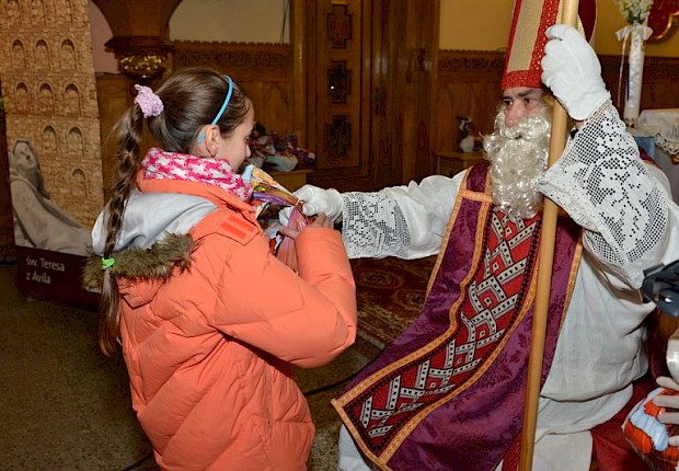 Spotkanie ze św. Mikołajem