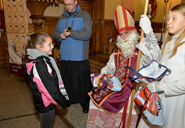 Spotkanie ze św. Mikołajem